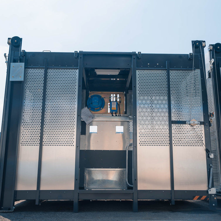 Sc100 전기용 여객용 물품 호프트 단일 케이지 더블 케이지 건설용 여객용 호프트 1톤