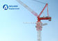 높은 성과 러핑 지브 탑 기중기 D160 5030 50m 지브 붐 길이 12t 짐 협력 업체