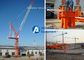 25 톤 50m 무거운 장비를 드는 역풍 항진 지브 건축 탑 기중기 철사 밧줄 협력 업체